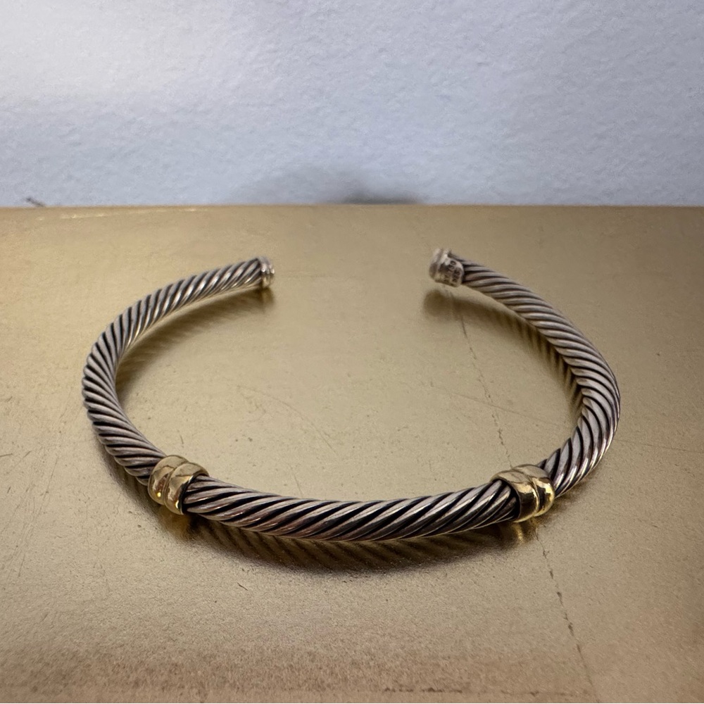 David Yurman Classic Two Station Cuff Bracelet